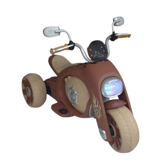 صورة دباب أطفال كهربائي ثلاثي العجلات